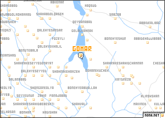 map of Gomār