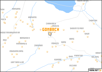 map of Gombach