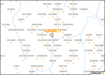 map of Gombati