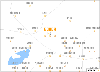 map of Gomba