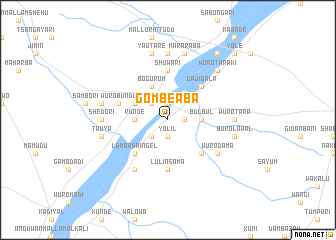 map of Gombe Aba