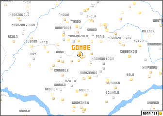 map of Gombé