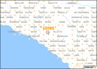map of Gombo