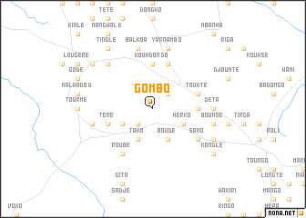 map of Gombo