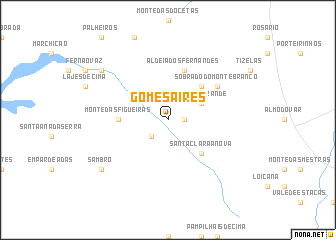 map of Gomes Aires