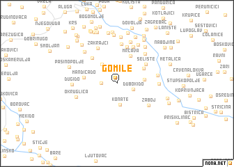 map of Gomile