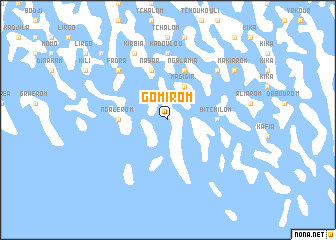 map of Gomirom