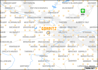 map of Gompitz