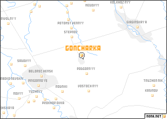 map of Goncharka