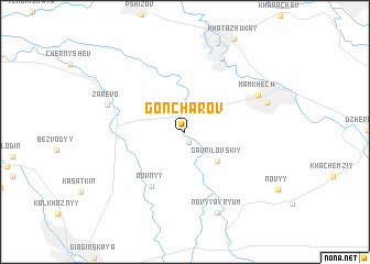 map of Goncharov