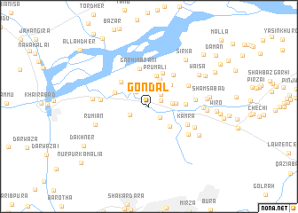 map of Gondal