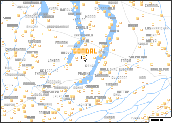 map of Gondal