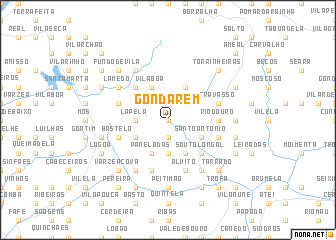 map of Gondarém