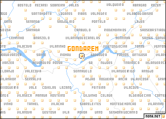 map of Gondarém