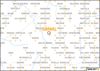 map of Gondel