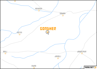 map of Gondher