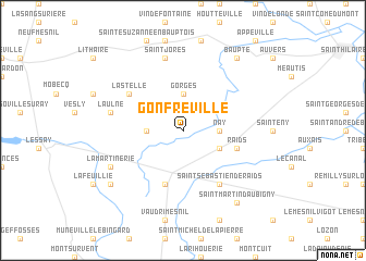 map of Gonfreville