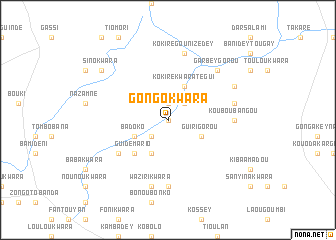 map of Gongo Kwara