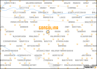 map of Gongolina