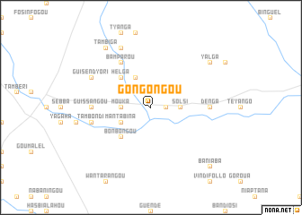 map of Gongongou