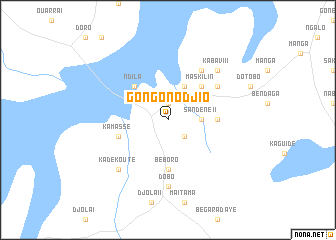 map of Gongonodjio