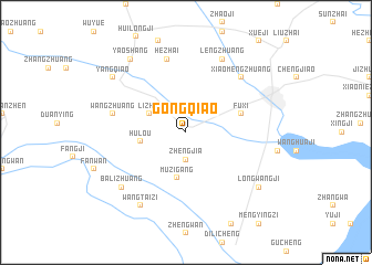 map of Gongqiao