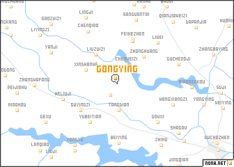 map of Gongying