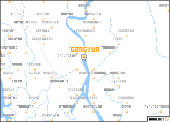 map of Gongyun