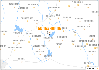 map of Gongzhuang