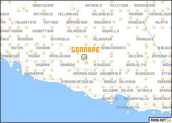map of Gonnape