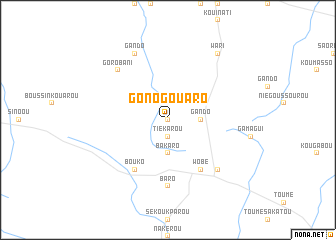 map of Gonogouaro