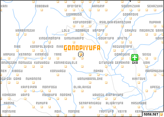 map of Gonopiyufa