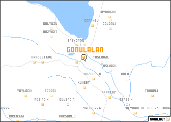 map of Gönülalan