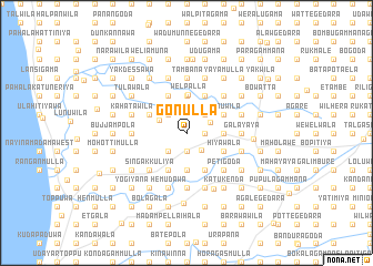 map of Gonulla