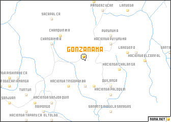 map of Gonzanamá