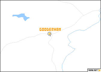 map of Gooderham