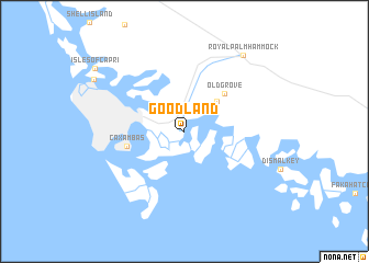 map of Goodland