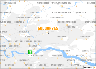 map of Goodmayes