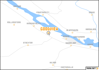 map of Goodview