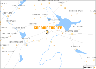 map of Goodwin Corner