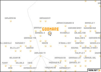 map of Goomare