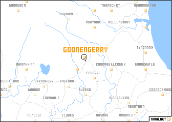 map of Goonengerry
