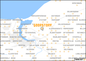 map of Goorstorf