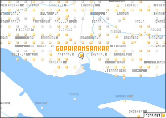 map of Gopairām Sankar