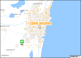 map of Gopalapuram