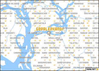 map of Gopālerkāndi