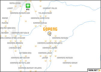 map of Gopeng