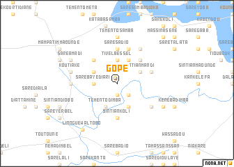 map of Gopé