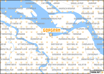 map of Gopgrām