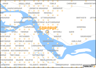 map of Gopinpur